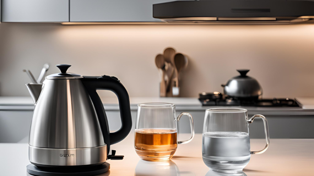 Warning: do not use an electric kettle without water.