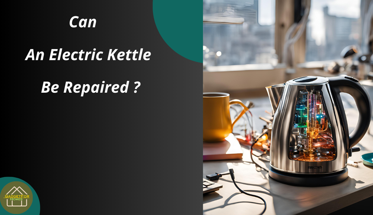 If kettle do not damaged completely, electric kettle can be repaired .