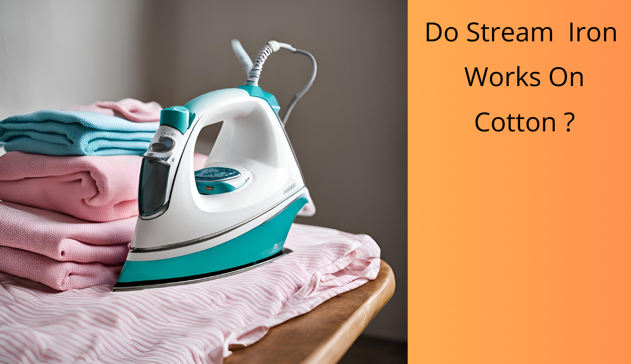 do stream iron work on cotton
